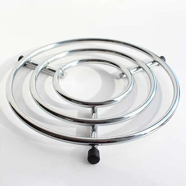 Round Chrome Trivet 21cm