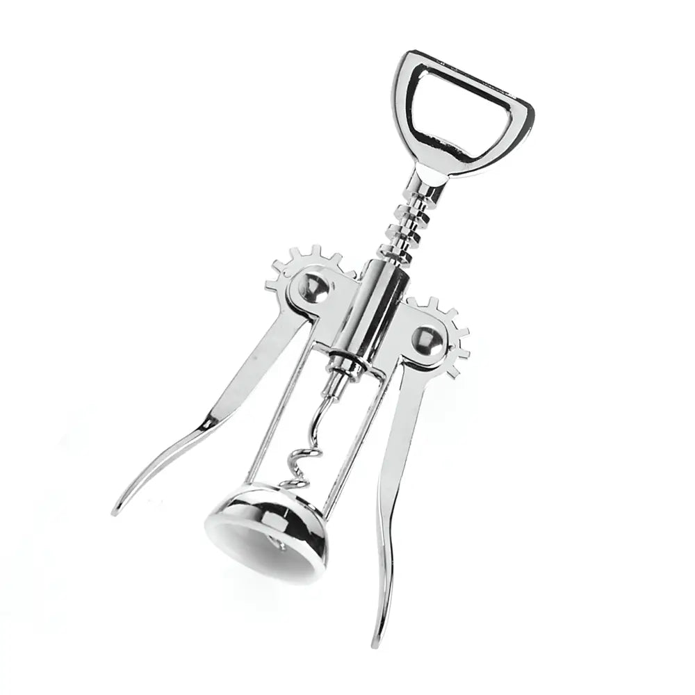 Chrome Corkscrew & Bottle Opener
