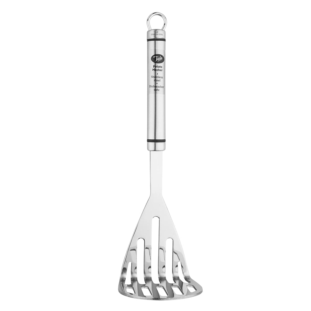 Stainless steel potato masher