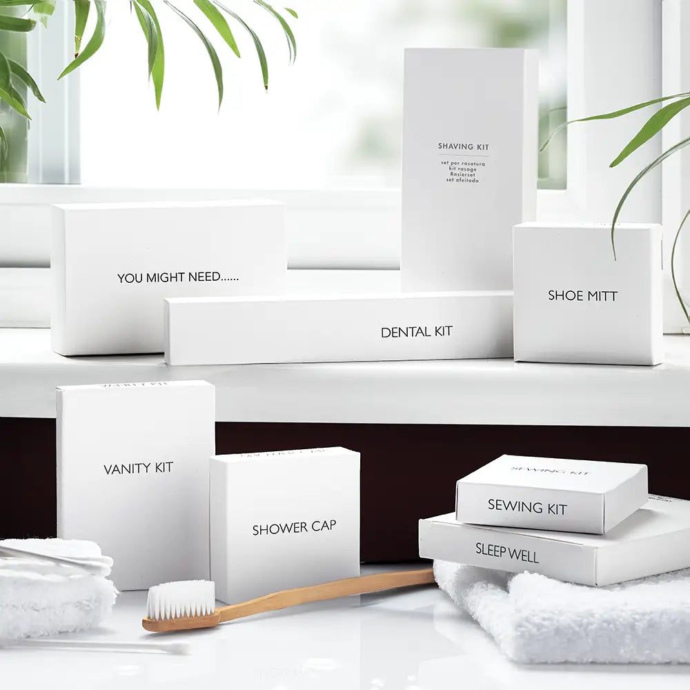 Lifestyle image of all amenities packs