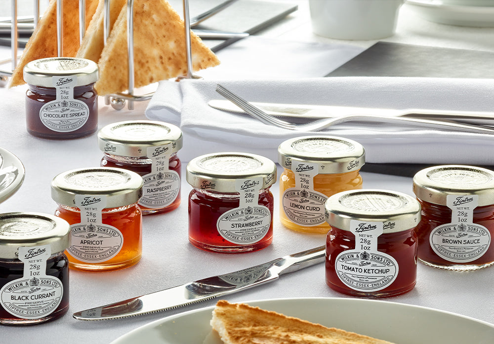 Tiptree Blackcurrant Jam Mini Jars