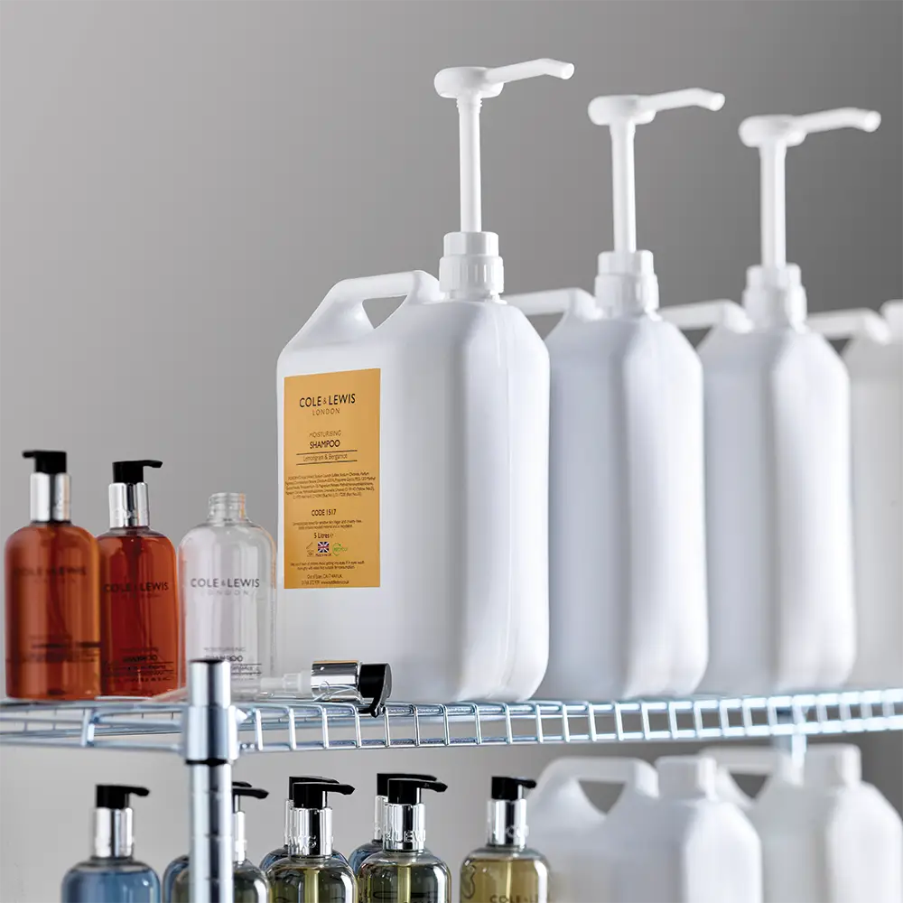 Cole and Lewis lemongrass and bergamot refill range