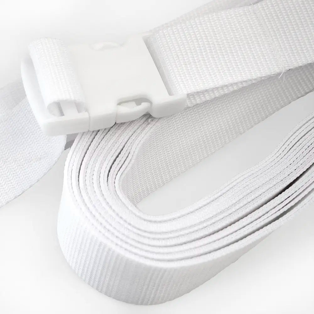 White Spare Belt For Mattress Quick Link