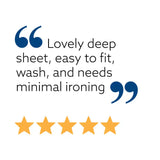 Easycare Percale Fitted Sheet