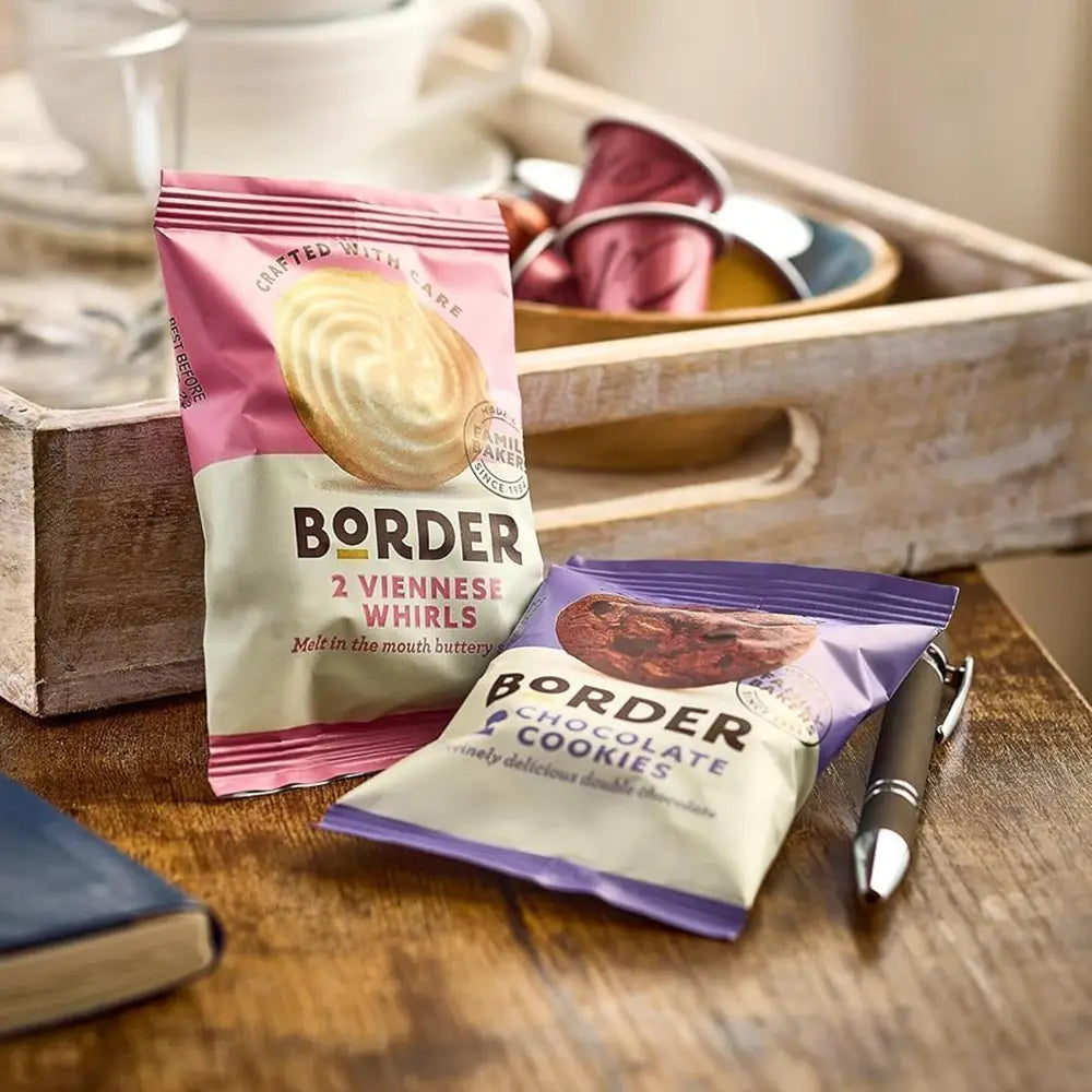 Border Biscuits Twin-Pack (Five Varieties) - Pack of 100