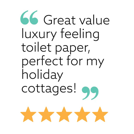 Soft Quilted Toilet Roll 3 Ply - Pack of 36