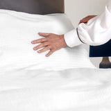 Luxury Cotton Seersucker 200 Thread Count Housewife Pillowcase Pair