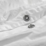 Luxury Cotton Seersucker 200 Thread Count Duvet Cover Set