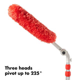 Oxo Long Reach Dusting System with Pivoting Heads