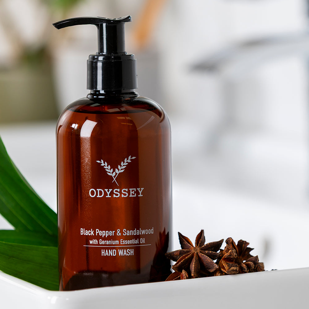 Odyssey Black Pepper & Sandalwood Hand Wash 300ml