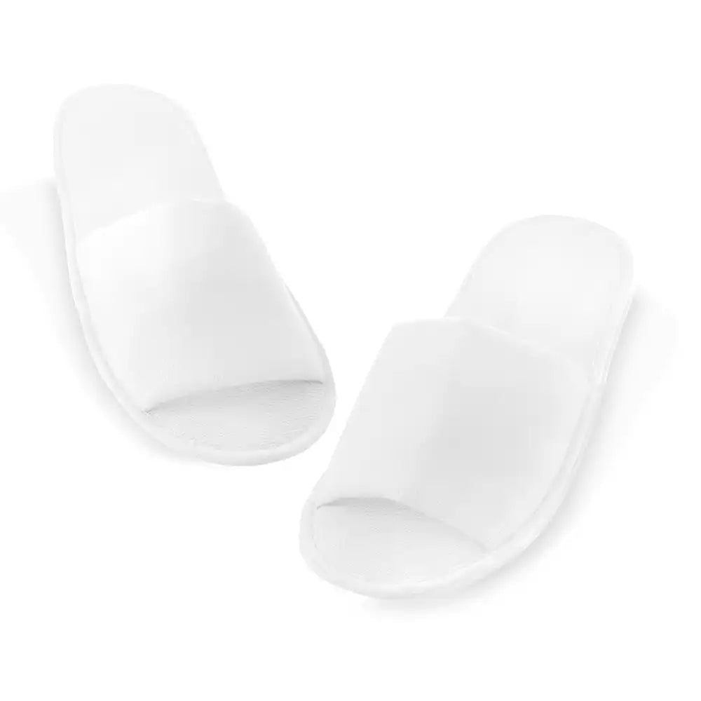 Classic Terry Polyester Slippers - Pack of 100 Pairs
