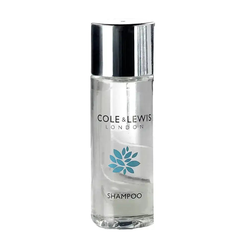 Cole & Lewis London shampoo bottle on a white background