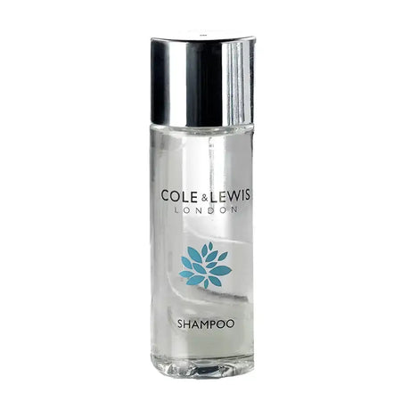Cole & Lewis London shampoo bottle on a white background