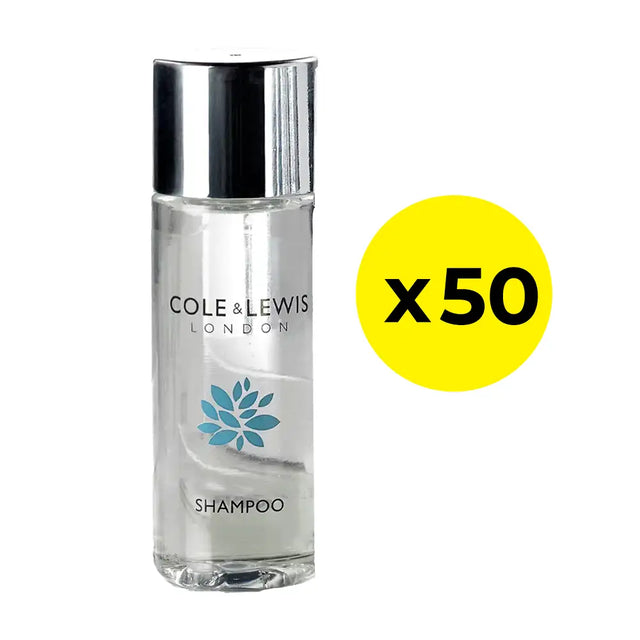 Cole & Lewis Silver Collection Shampoo 30ml Bottle - Pack of 50