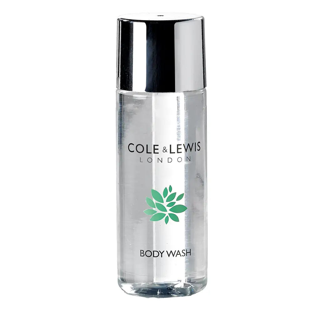 Cole & Lewis London body wash bottle on a white background