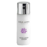 Cole & Lewis Silver Collection Body Lotion 30ml Bottle - Pack of 50