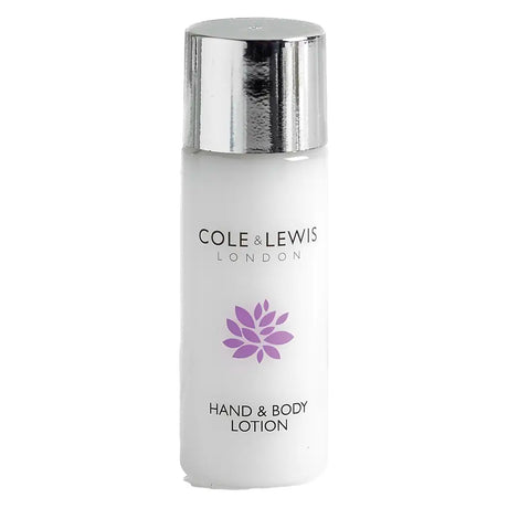 Cole & Lewis Silver Collection Body Lotion 30ml Bottle - Pack of 50