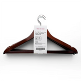 Non-Slip Wooden Hook Coat Hanger