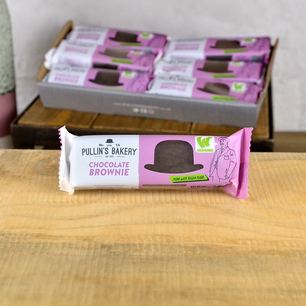 Pullin's Bakery Chocolate Brownie - Pack of 36