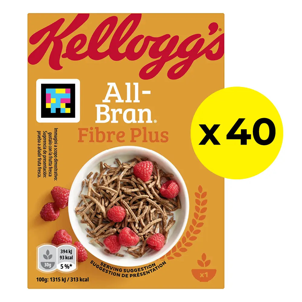 Kellogg's All-Bran Portion Packs - Pack of 40