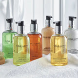 Collection of Cole & Lewis London toiletries products on a white background
