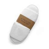 Larger Luxury Slippers with Open Toe