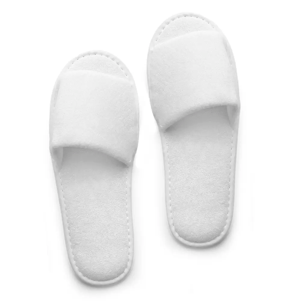 Larger Luxury Slippers with Open Toe