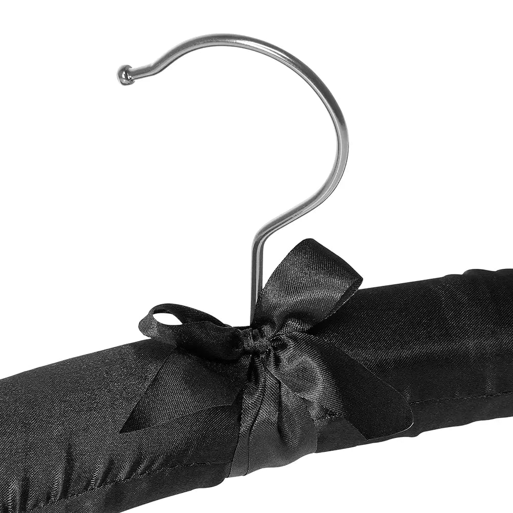 Satin Padded Hook Coat Hanger - Pack of 5