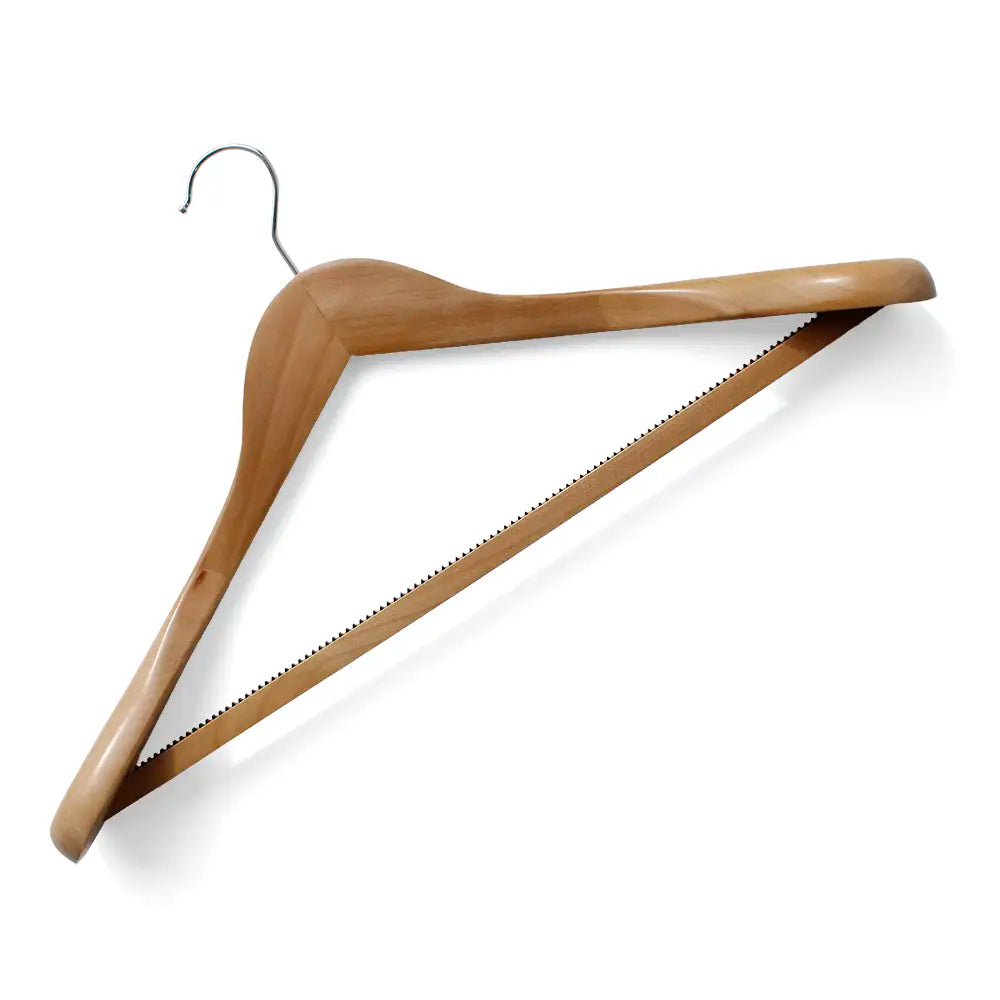 Wooden Suit Hanger with Hook