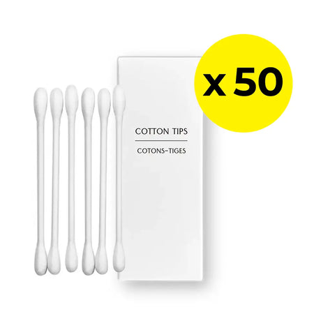 Cotton Tips in White Box