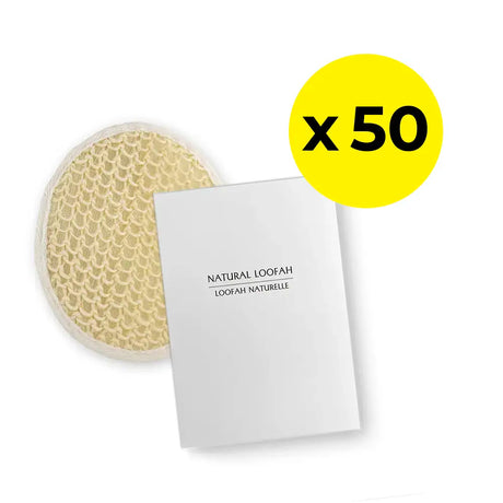 Natural Loofah in White Box