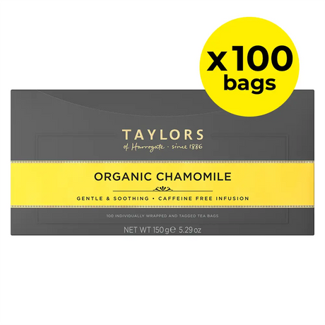 Taylors Organic Chamomile Tea Bags (Tag & Envelope)