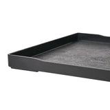Wood Effect Room Tray 40 x 29 cm - Black