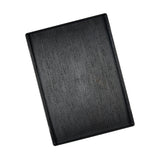 Wood Effect Room Tray 40 x 29 cm - Black