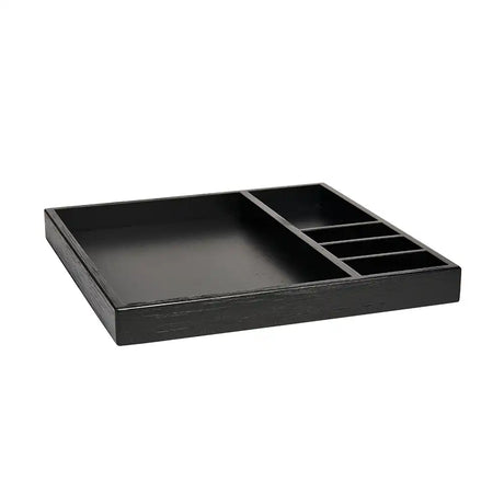 Bamboo Room Tray 30 x 30 cm - Black
