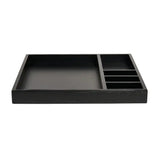 Bamboo Room Tray 30 x 30 cm - Black