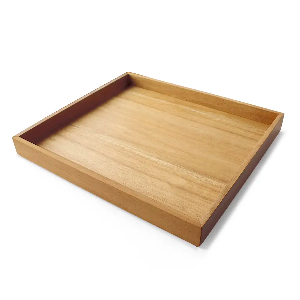 Acacia Wooden Room Tray 46x41cm