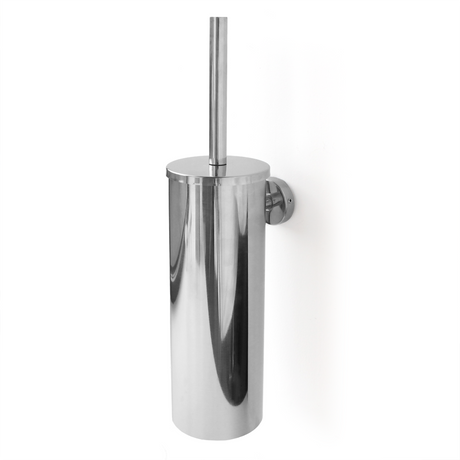 Stainless Steel Wall Mounted Toilet Brush Set