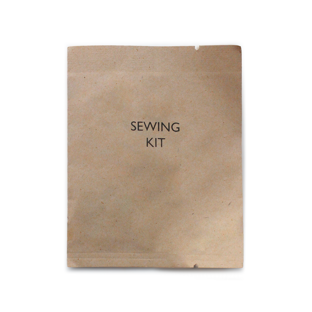 Sewing Kit in Sugar Cane Paper
