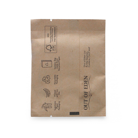 Paper Sanitary Bag in Sugar Cane Paper