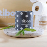 Tiboo Extra Long Bamboo 3ply Toilet Roll - Pack of 48