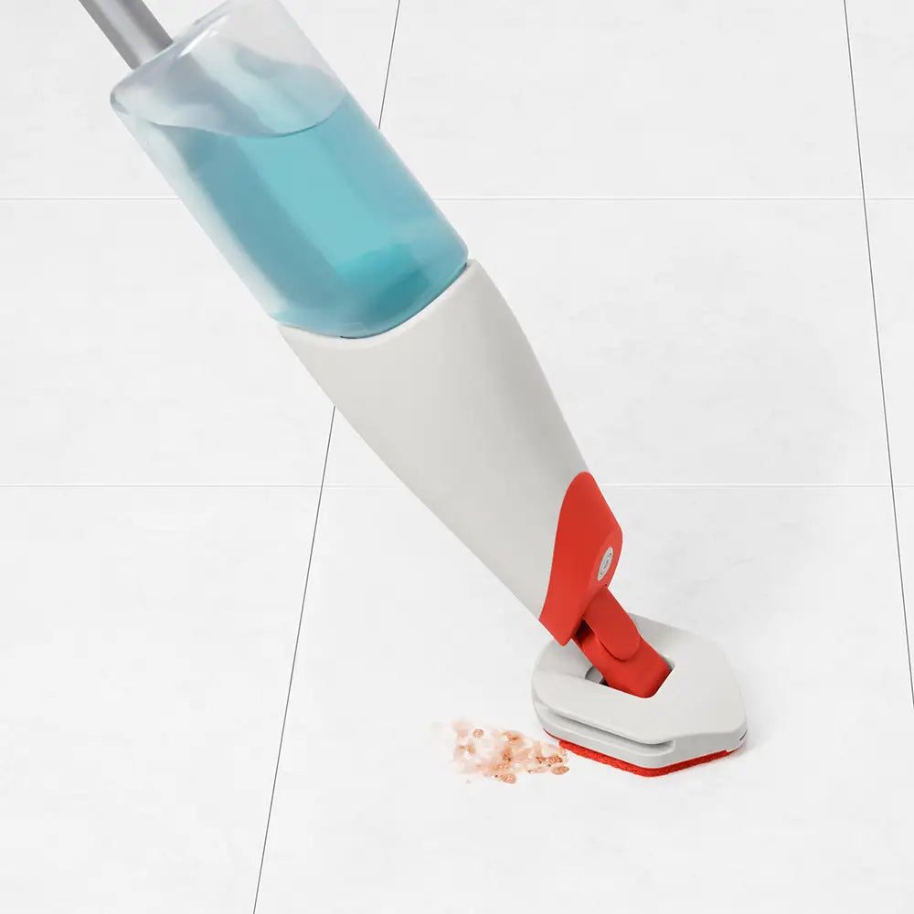 Oxo Microfibre Spray Mop with Slide Out Scrubber
