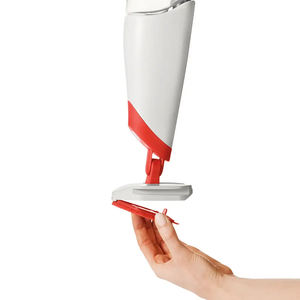 Oxo Microfibre Spray Mop with Slide Out Scrubber