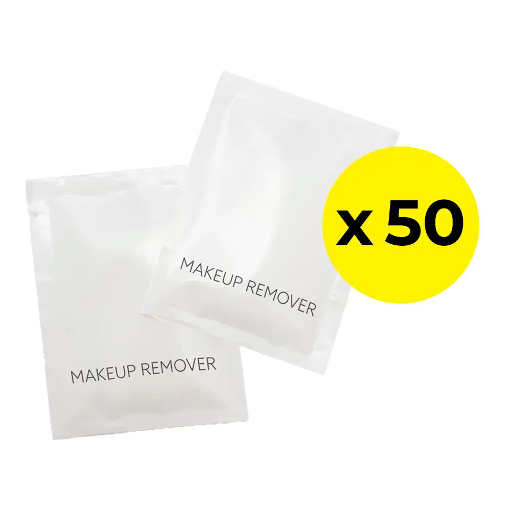 2 Makeup Remover Wipes in Sachet