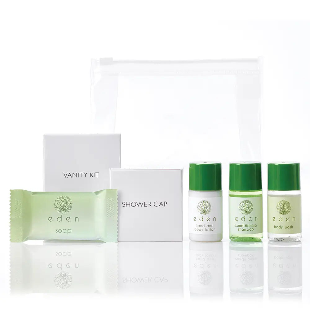 Eden Toiletries & Amenities Welcome Pack