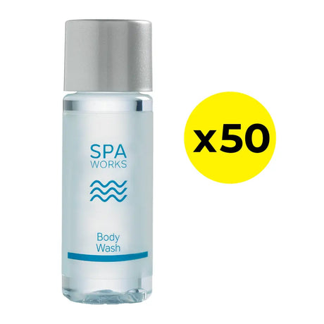 Spa Works Body Wash 30ml Bottle - Pack of 50