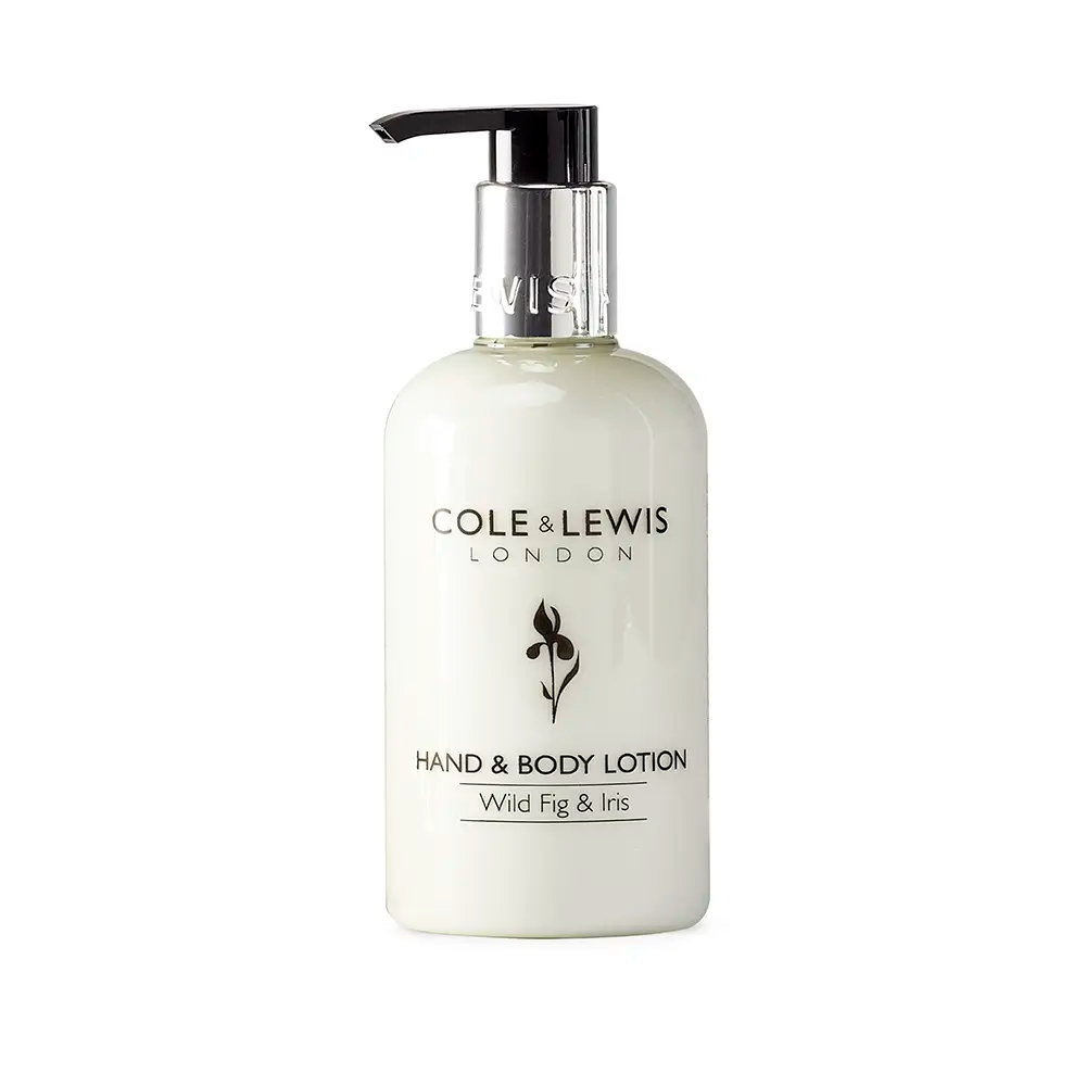 Cole & Lewis Wild Fig & Iris Hand & Body Lotion 300ml