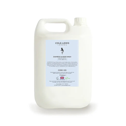 Cole & Lewis Wild Fig & Iris Shampoo & Body Wash 5L