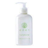 Eden conditioner bottle with green label on a white background