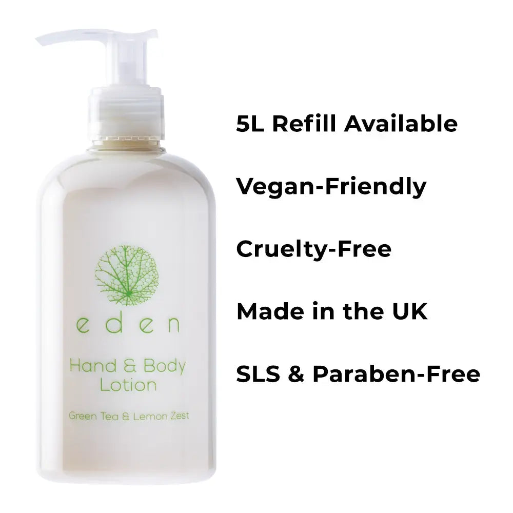 Eden Green Tea & Lemon Zest Hand & Body Lotion 300ml